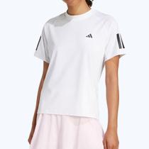 Camiseta Adidas Club Três Listras Tennis Climacool Branca