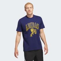 Camiseta Adidas Collegiate Dribbling Marinho Camiseta Adidas Collegiate Dribbling Marinho
