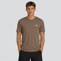 Camiseta Adidas Corrida Essentials Marrom
