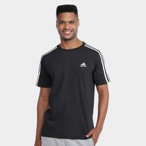 Camiseta Adidas Essentials 3 Stripes Masculina