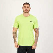 Camiseta Adidas Essentials Base Verde Fluorescente