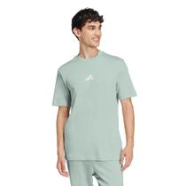 Camiseta Adidas Essentials Cinza