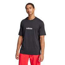 Camiseta Adidas Essentials Linear-Single Jersey para homens