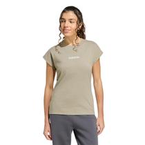 Camiseta Adidas Essentials Linear Verde
