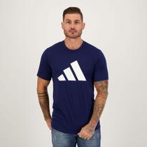 Camiseta Adidas Essentials Logo Azul