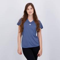 Camiseta Adidas Essentials Minimal Feminina Azul