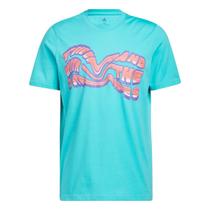 Camiseta Adidas Estampada Summer Heat Verbiage Masculina
