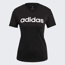 Camiseta adidas feminina essentials logo linear gl0769