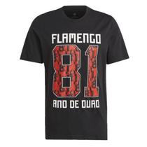 Camiseta Adidas Flamengo Estampada Grafica Masculina