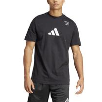 Camiseta Adidas Football Category Logo Cor: Preto - Tamanho: G