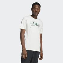 Camiseta Adidas Grafica Anx Run Bege Camiseta Adidas Grafica Anx Run Bege