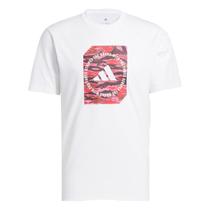 Camiseta Adidas Gráfica Camuflada Box Masculina