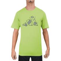 Camiseta Adidas Logo Gráfica Essentials Seasonal Verde
