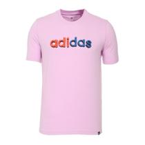 Camiseta adidas logo linear color unissex