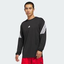 Camiseta Adidas Manga Longa Crazy Lite Preta Camiseta Adidas Manga Longa Crazy Lite Preta