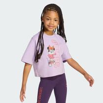 Camiseta Adidas Minnie Infantil Lilás