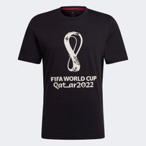 Camiseta Adidas Oficial Copa do Mundo Fifa 2022 Masculina