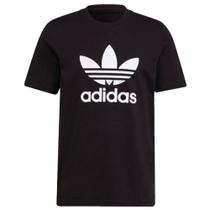 Camiseta Adidas Originals Adicolor Classics Trefoil Preto Branco