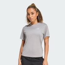 Camiseta Adidas Run Ess Tee Feminina Cinza Camiseta Adidas Run Ess Tee Feminina Cinza