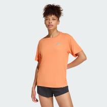 Camiseta Adidas Running Ess Tee Feminina Laranja