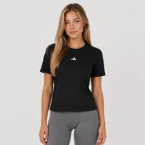 Camiseta Adidas Small Logo Feminina Preta