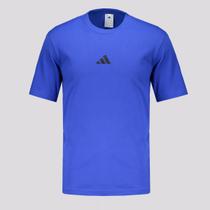 Camiseta Adidas Small Logo Tee Azul Camiseta Adidas Small Logo Tee Azul