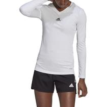 Camiseta adidas Team Base branca média