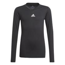 Camiseta adidas Team Base para crianças preta X-Small