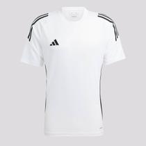 Camiseta Adidas Tiro 24 Branca e Preta