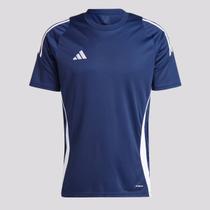 Camiseta Adidas Tiro 24 Marinho e Branca