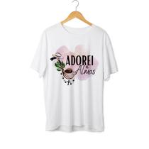 Camiseta Adorei as Almas - Preto velho - Umbanda Candomblé - Unissex