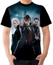 Camiseta Ads Newt Scamander Dumbledore Grindewald