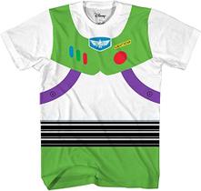 Camiseta adulta com fantasia de astronauta Toy Story Buzz Lightyear (GG, Buzz) - Disney