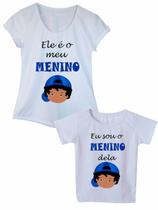 Camiseta Adulta e Infantil Meu Menino Kit Tal Mãe Tal Filho Camiseta Adulta e Infantil Meu Menino Kit Tal Mãe Tal Filho