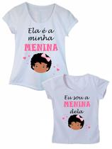 Camiseta Adulta e Infantil Minha Menina Kit Tal Mãe Tal Filha Camiseta Adulta e Infantil Minha Menina Kit Tal Mãe Tal Filha