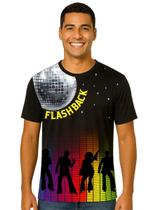 Camiseta Adulta Manga Curta Temática Flash Back Retrô Camiseta Adulta Manga Curta Temática Flash Back Retrô