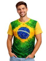Camiseta Adulta Masculina Brasil