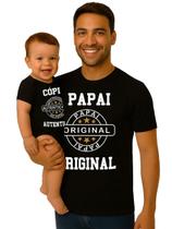 Camiseta Adulta Masculina e Body de Bebê Tal Pai Tal Filho