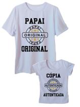 Camiseta Adulta Masculina e Infantil Feminina Tal Pai Tal Filha