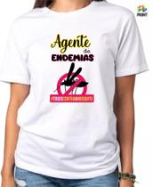 Camiseta Adulto Agente de Endemias Est. 2 - Profissões Zlprint