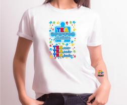 Camiseta Adulto Autismo TEA - Autista Est. 5.2 Zlprint