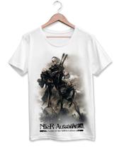 Camiseta Adulto e Infantil Anime Nier Automata 2b Yorha