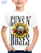 Camiseta Adulto E Infantil Guns N Roses