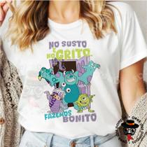 Camiseta Adulto e Infantil Lema de Monstros SA Mike Sully