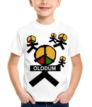 Camiseta Adulto e Infantil Olodum Michael Jackson