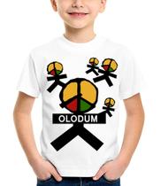 Camiseta Adulto e Infantil Olodum Michael Jackson Camiseta Adulto e Infantil Olodum Michael Jackson