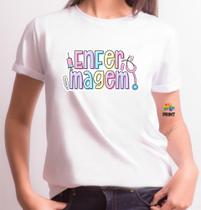 Camiseta Adulto Enfermagem Est. Mafu - Profissões Zlprint