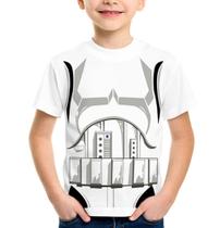 Camiseta Adulto infantil Star Wars Imperial Stormtrooper Busto