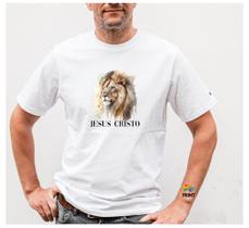 Camiseta Adulto Jesus Cristo Est. Leão de Judá Adam 6 - Religioso Zlprint