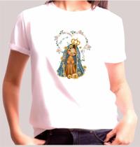 Camiseta Adulto Nossa Senhora Aparecida Est. 10 - ZLprint